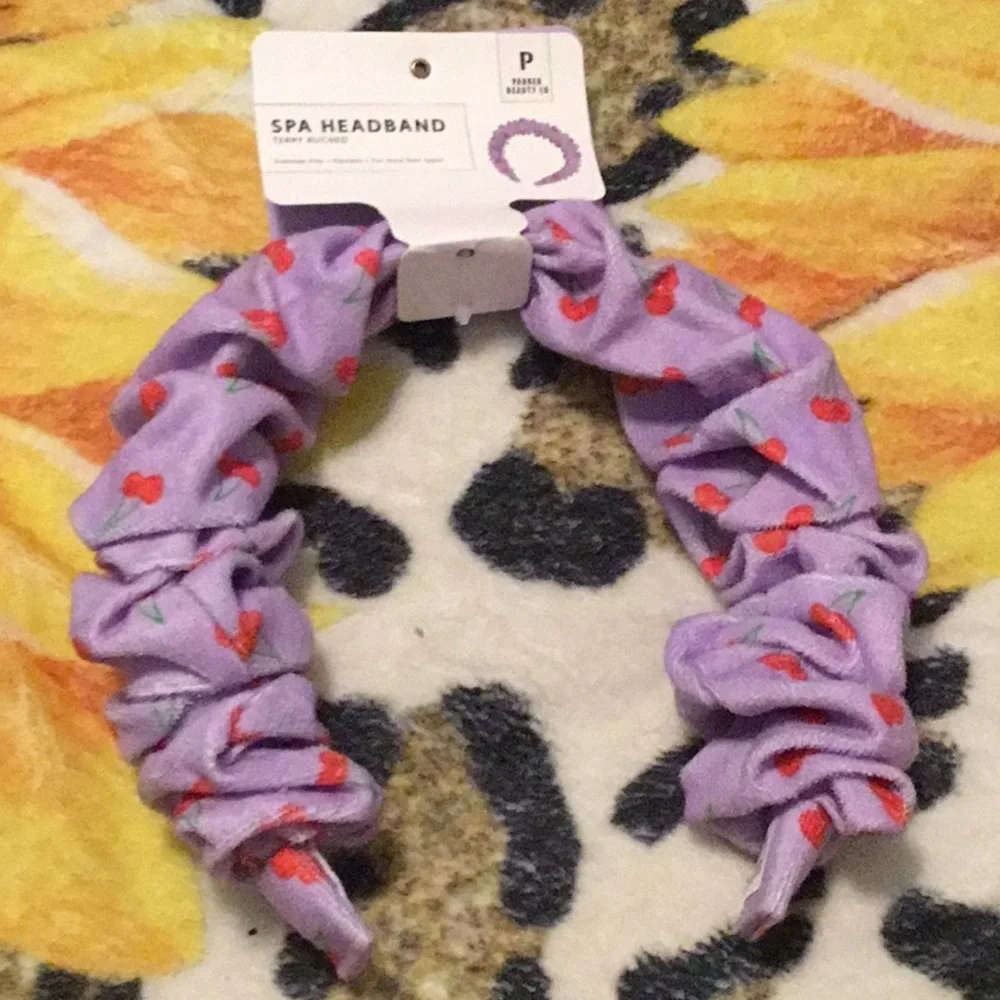 Cherry Spa Headband NWT